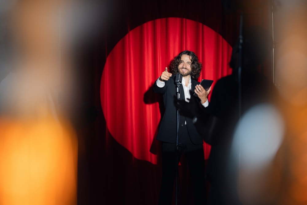 Young,Man,Aspiring,Poet,And,Singer,Reads,His,Own,Poems